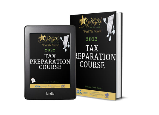 2023 Self Study Tax preparation Course Ebook  *Federal Only! (Non-California Tax Filing)