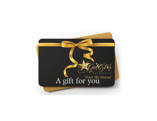 Gold Star Tax Service Gift Cards